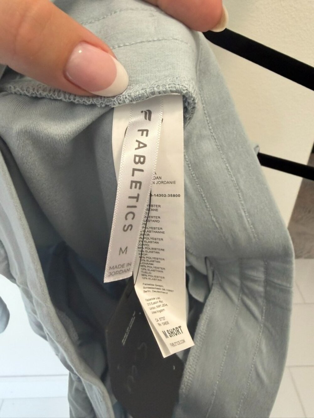 Fabletics Whisper Crossover Long-Sleeve Top & Cloud Jersey Wide Leg Pant SET - Picture 7 of 7